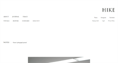 Desktop Screenshot of note.hike-shop.com